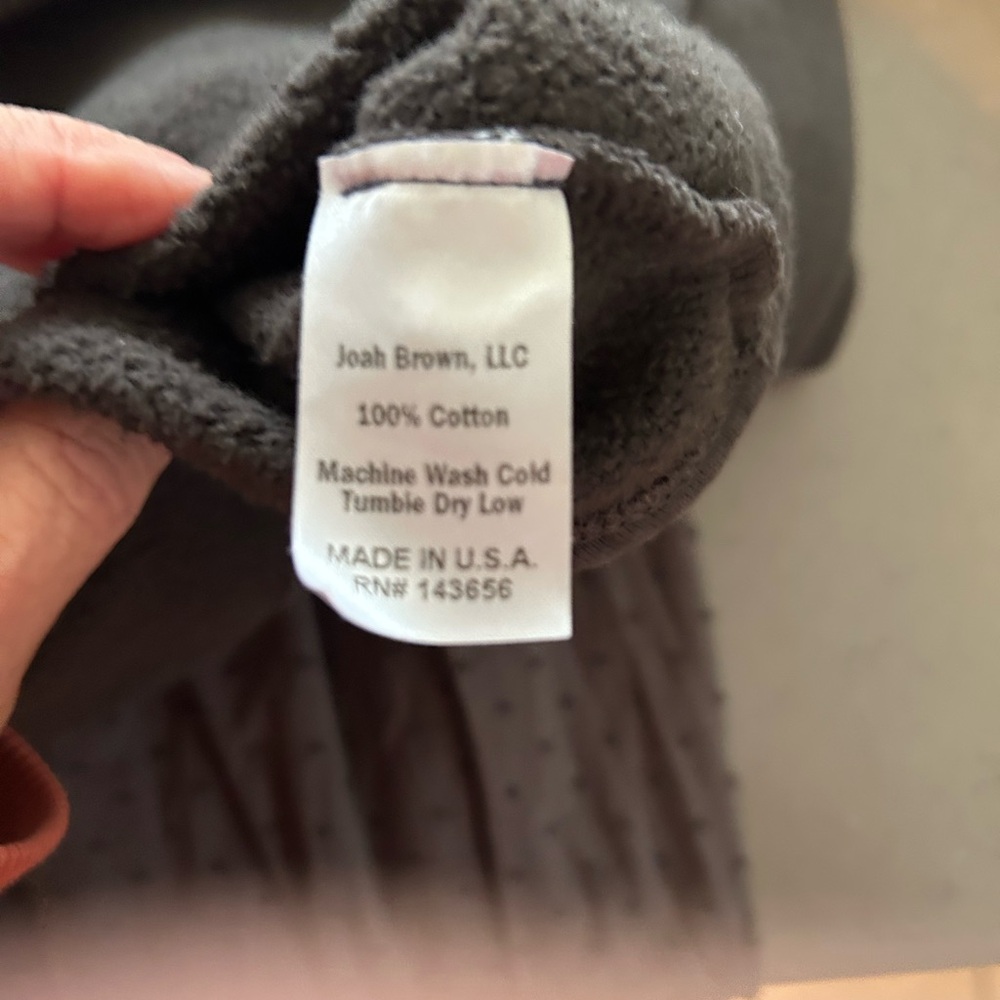 Joah Brown Black Cropped Sweatshirt - Picture 5 of 6